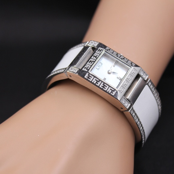 Diamond White Sapphire 2.76 tcw Watch